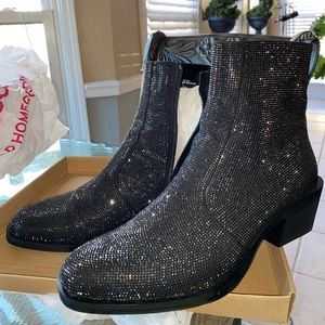 STEVE MADDEN MEN RHINESTONE BOOTS